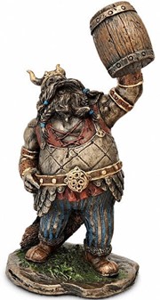 Sjov Viking Figur med et Krus Øl. Perfekt idé til ukonventionel gave