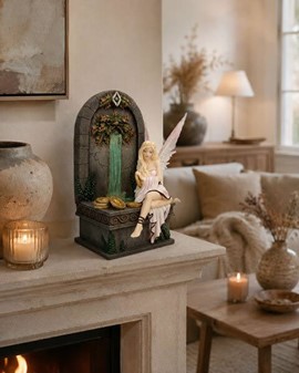 GOD VENINDEGAVE. Feens Ønskebrønd. Lys, Magi og Eventyr i Én Statuette