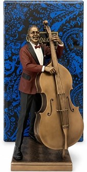 JAZZ KONTRABASSIST FIGUR | Julegave til Musiker og Musikelskeren