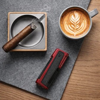 Rød luksus cigar Jet lighter. Den ultimative gave til cigar entusiast