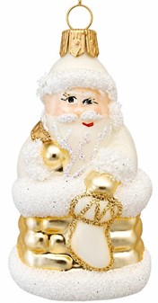 JULEKUGLER FIGURER. Eksklusivt julesæt med 12 mundblæste glas figurer