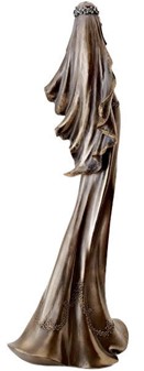 Bedste Bryllupsgave. Tidløs elegance - eksklusiv bronze brudefigur