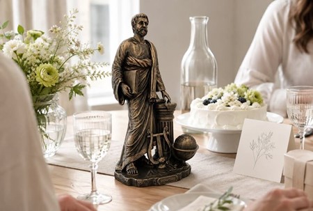 Pythagoras figur. Gave til medicinsk universitetsuddannet eller læge