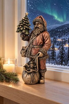 JULEGAVEIDEER TIL HENDE. Julemand figur. Dekoration til julens kamin