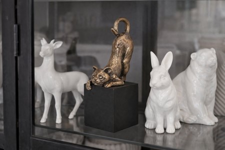 Eksklusiv Kat Figur. Perfekt Gave til Katteelskere og Bedstemor