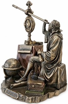 Galileo Galilei Figur. Forvandl dit hjem til et univers af opdagelser