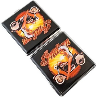 Cigaretetui til 20 Stk. Indian Pin-Up Style. Nul kompromiser
