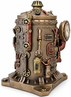 Steampunk Ur Smykkeskrin – Hemmeligt rum til dine værdigenstande
