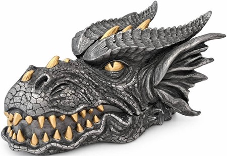 Herre Smykkeskrin. Drage – Unik Fantasy Figur og Gave til Ham