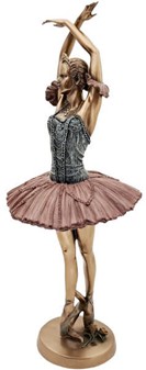 BALLERINA FIGUR. Danserinde figur som romantisk gave til hende