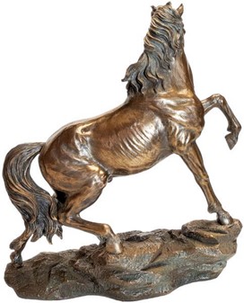 HESTESKULPTUR. En majestætisk og perfekte dekoration til dit hjem