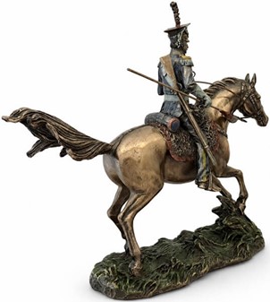 RIDDERFIGUR. Figur af polsk Ulan. Super og billig pynt til hjemmet