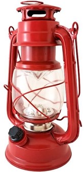 Retro LED Campinglampe til Udendørs Brug. Robust og Myggefri Hygge
