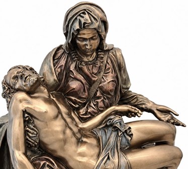 Pieta Figur. Michelangelo's mesterværk som elegant boligindretning