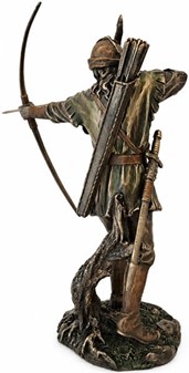 Robin Hood Figur. Legenden I Bronze: Sherwood-stil til din stuen!