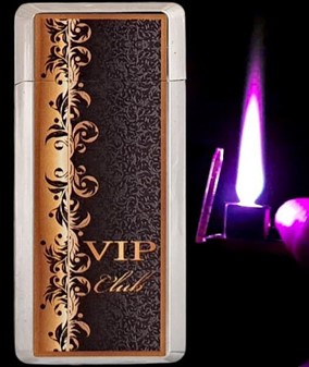 Luksuriøs Metal Lighter til VIP: Vælg Mellem Tre Elegante Mønstre