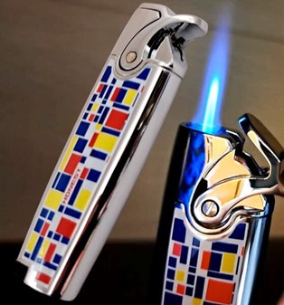GAS LIGHTER. Jet Lighter, der Forener Luksus og Funktionalitet