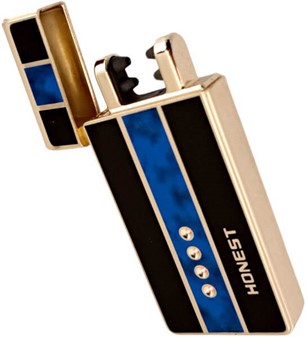 USB Elektronisk Arc Lighter. Dobbelt bue og luksusdesign