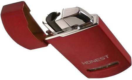 JULEGAVE IDE TIL HENDE. Magentafarvede billig lighter med turbo flamme