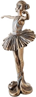 BALLETDANSER FIGUR. Enestående ballerina figur til en gave