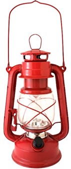 Retro LED Campinglampe til Udendørs Brug. Robust og Myggefri Hygge