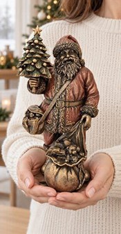 JULEGAVEIDEER TIL HENDE. Julemand figur. Dekoration til julens kamin