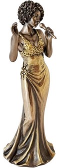 Jazz Diva Figur – En Elegant Gave til Musikelskere og Sangere