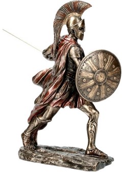 GAVER TIL BEDSTEFORÆLDRE. Achilles figur for dekoration til hjemmet