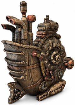 SMYKKEÆSKER. Fænomenalt Steampunk ubåd Nautilus i smykkeskrin form