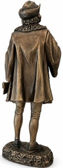 CHRISTOPHER COLUMBUS. Opdageren af Amerika figur. Bolig dekoration