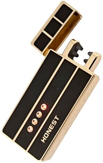 ELEKTRONISK LIGHTER USB. Eksklusiv genopladelig arc lighter i gaveæske