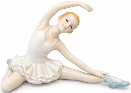 PORCELÆNSFIGUR. Flot porcelæn figur af ballerina. Gave til danserinde