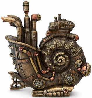 SMYKKEÆSKER. Fænomenalt Steampunk ubåd Nautilus i smykkeskrin form