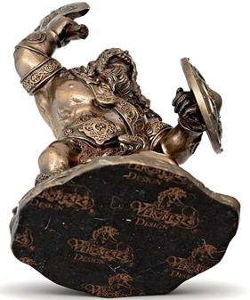Frygtløs Vikingekriger. Humoristisk Dekorativ Figur til Hjem og Kontor