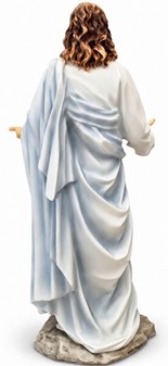 Skab Ro: Jesus Kristus figur med Sjæl. Kunstværk fyldt med Fred og Håb