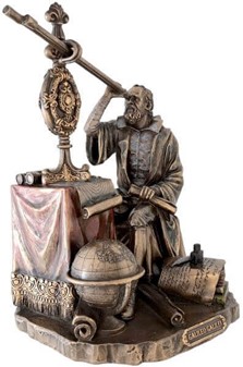 Galileo Galilei Figur. Forvandl dit hjem til et univers af opdagelser
