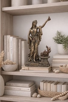 Hestia Figure – Eksklusiv og Symbolsk Bryllupsgave til Par