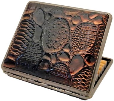 Beskyt dine cigaretter med stil: Elegant metal cigaretetui til 18 stk