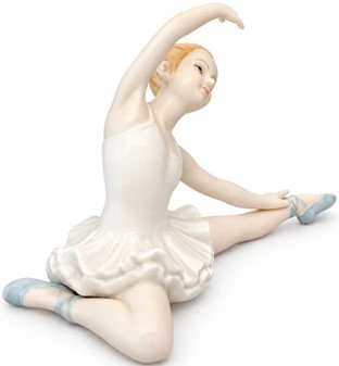 PORCELÆNSFIGUR. Flot porcelæn figur af ballerina. Gave til danserinde
