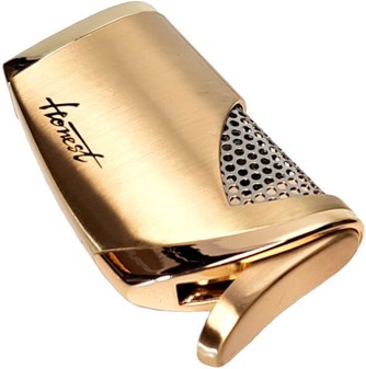 GAVER TIL MANDEN SOM HAR ALT. Unik gaslighter i guld farve