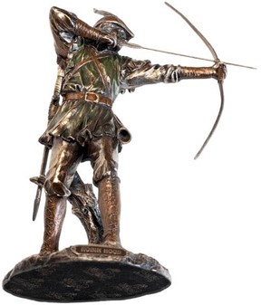 Robin Hood Figur. Legenden I Bronze: Sherwood-stil til din stuen!