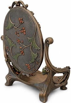 Sminkebord med roterende spejl i Art Nouveau. Til den stilfulde kvinde