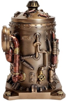 Steampunk Ur Smykkeskrin – Hemmeligt rum til dine værdigenstande