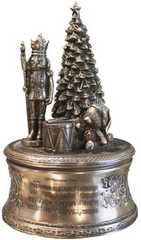 Magisk jule spilledåse . Juledekoration der spiller "O Christmas Tree"