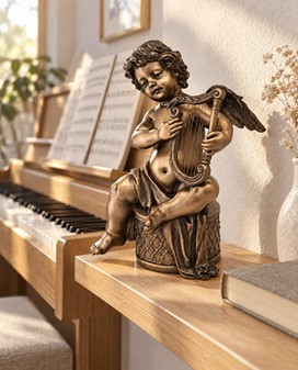 SMUK ENGEL. Smuk og billig bronze figur. Julegaveideer til hende