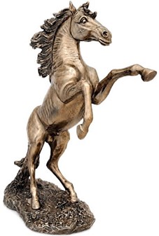 Bronze Heste Figur. Perfekt gave til til hesteejere og dyreelskere