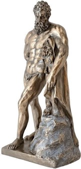 Monumental Herkules figur. Styrke, kunst og luksus til dit hjem