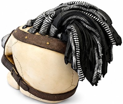 Steampunk kranie figur. Unik dekoration og smuk gave til ham