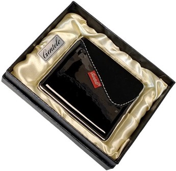 Elegant Sort Cigaretetui. Beskyttelse og Stil til 20 Cigaretter
