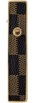 Luksuriøs el lighter i guld og sort. USB opladelig og vindtæt